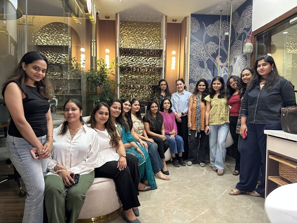 SpazioLiv team members together at the office