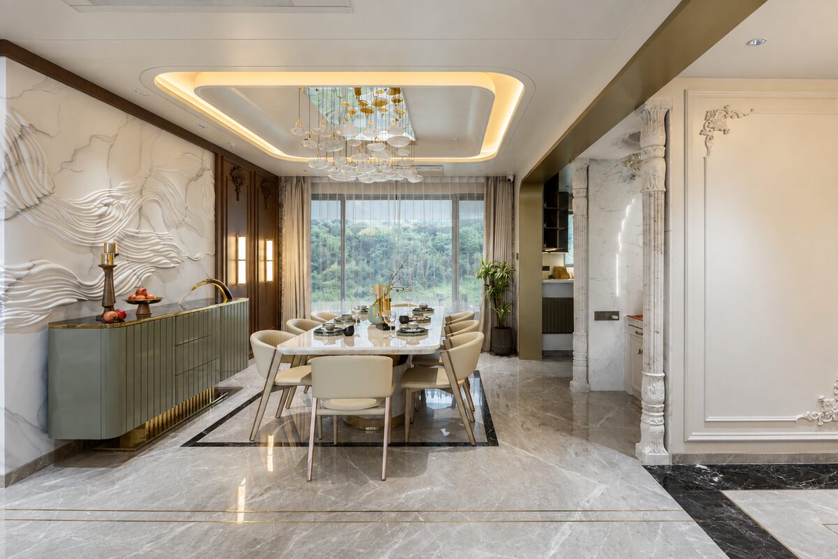 Dining room project by SpazioLiv